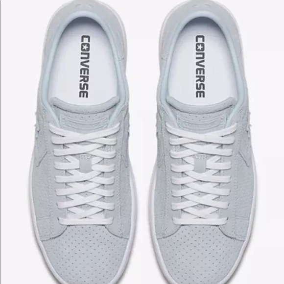 Converse pro leather casual shoe Porpoise - Picture 3 of 8